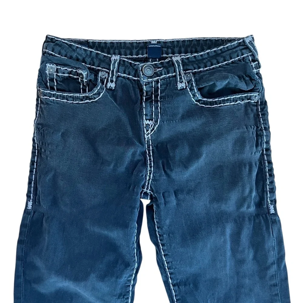 True Religion Geno Super T Denim Thick Stitch 30 Waist